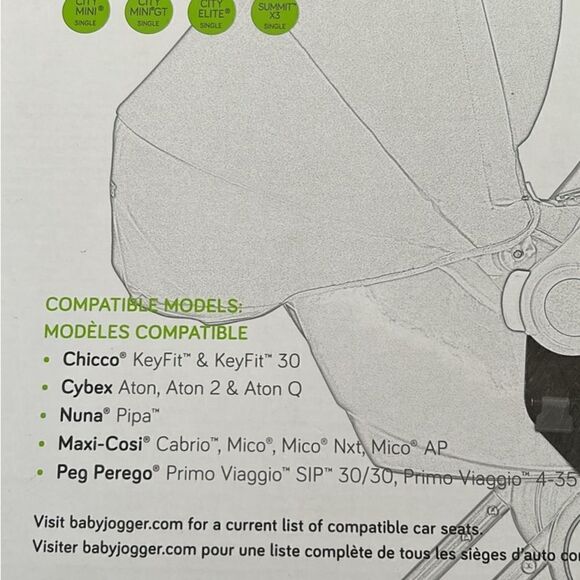 Car seat adaptater for baby jogger stroller. - Picture 4 of 5